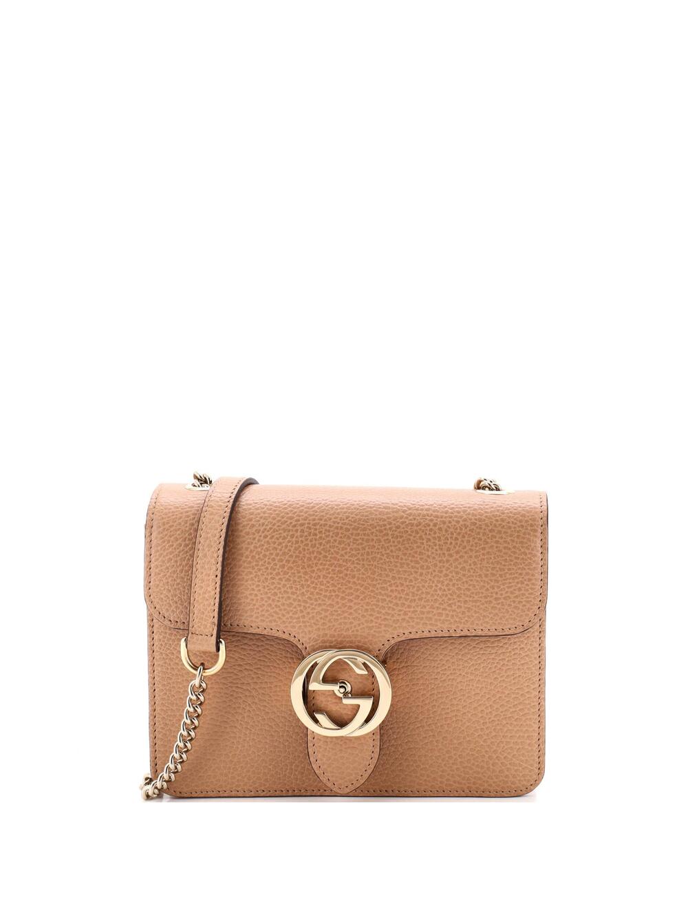 Gucci Interlocking Shoulder Bag Leather #311977G98B